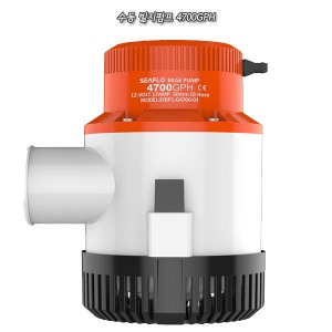 SEAFLO 씨플로/특대형 수동빌지펌프 DC24V 4700GPH(296리터/분)/수중펌프/Non-Automatic Pump/BilgePump/청수펌프/해수펌프/마린펌프