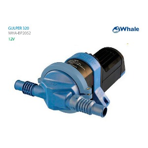 훼일 빌지 펌프 Gulper 320 12V 19LPM, 19-25mm ID 리모트 설치용