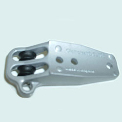Rivet-On Fitting for 6:1 ratio/ 3 - 5mm rope, Windsurfing Cleat