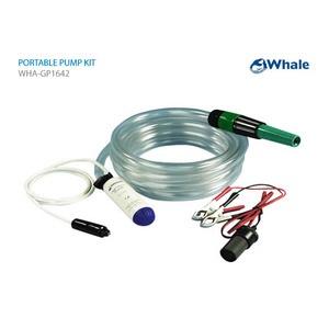 다목적 포터블 펌프 kit 12V / 냉온수, 수용성 살충제, 석유등 (250 GPH)