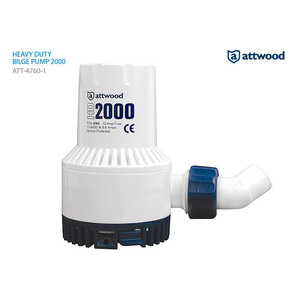 헤비듀티 빌지펌프 2000GPH  /7400리터(시간당)  Heavy Duty Bilge Pump