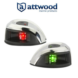 [NV1011SS-1] LED  좌현/우현 LED 항해등, 붉은색/녹색 불빛, 12V DC, 1-nm red/green pair, LED navi light