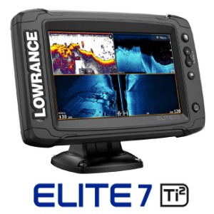 로렌스정품 엘리트 7 Ti2] Elite 7 Ti2/ 7인치화면/ 쳐프어탐+다운+사이드스캔+GPS(한글해도) /액티브이미징소나/ 터치스크린