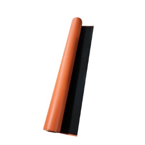 하이파론 원단(오렌지색) 1.2mm 두깨  / 하이팔론 원단 / m 당 판매